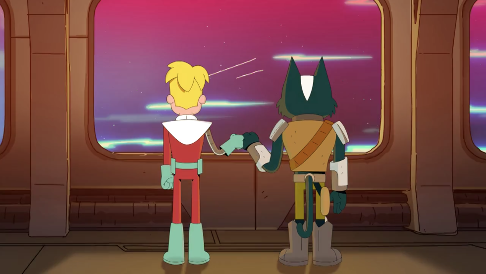 Final Space fist bump